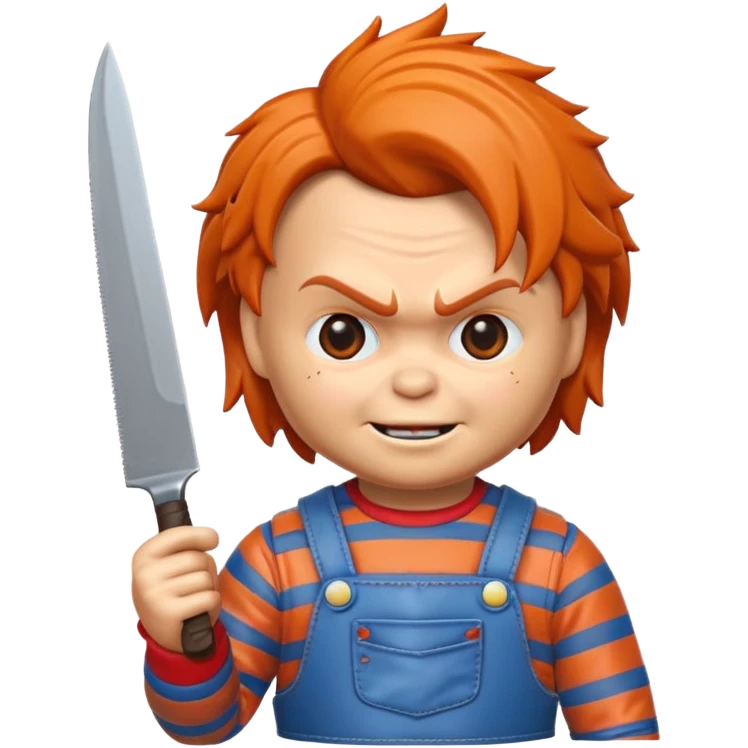 Un emojin de chuky emoji