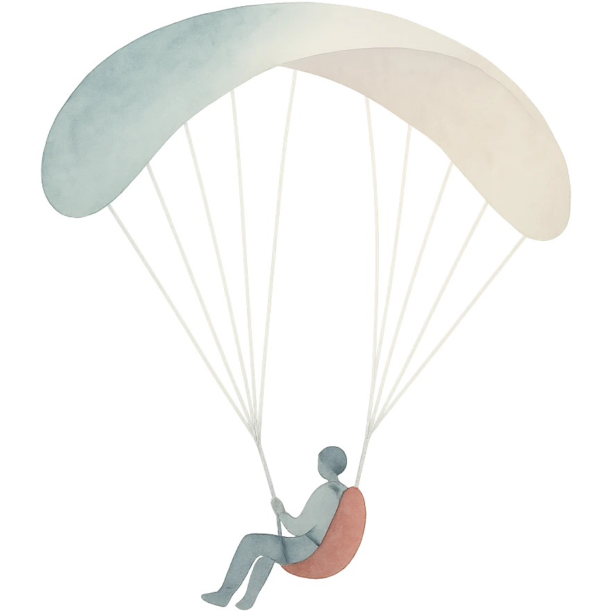 paraglider emoji