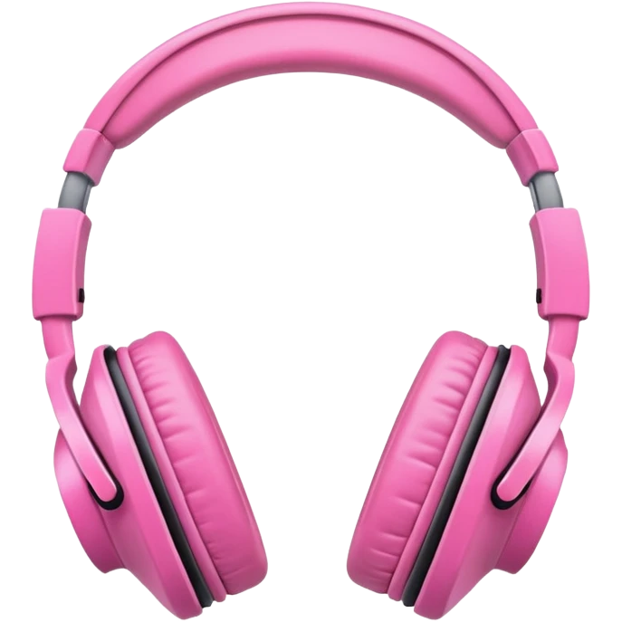 Pink Headphone emoji