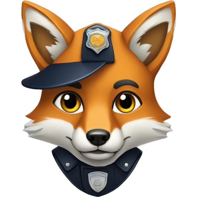 Police Fox emoji