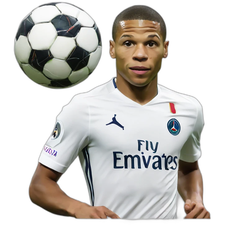 Kylian Mbappé emoji