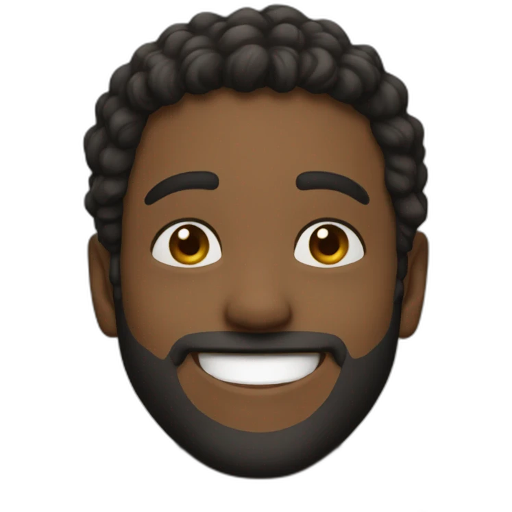 Hakim smiling emoji