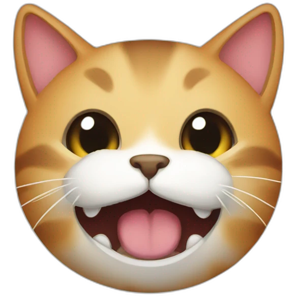 cat burps emoji