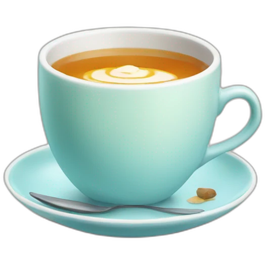 Thé glacé emoji