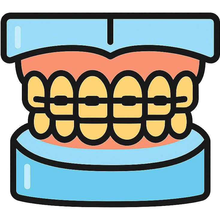 Digital jaw model emoji