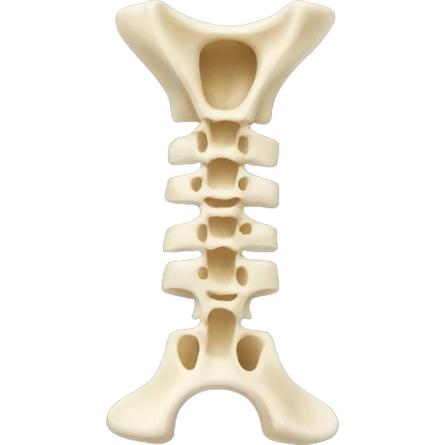 Vertebra spine emoji