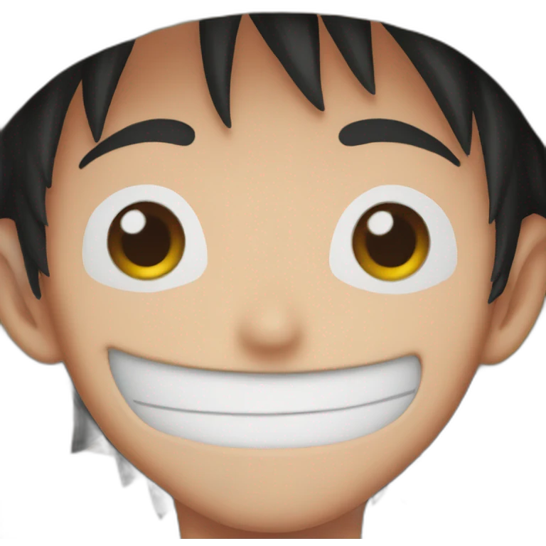 Luffy face emoji