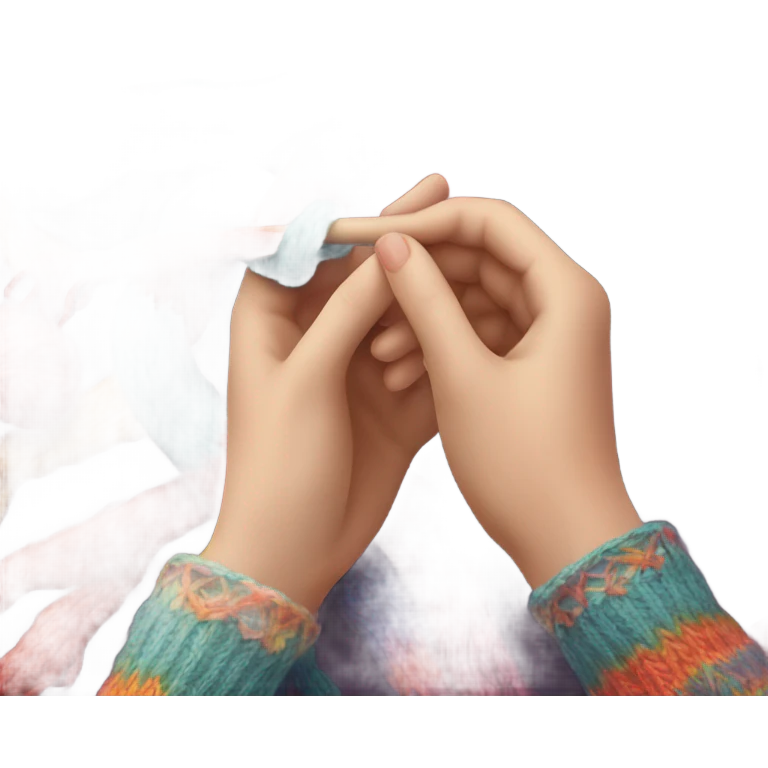 Knitting  emoji