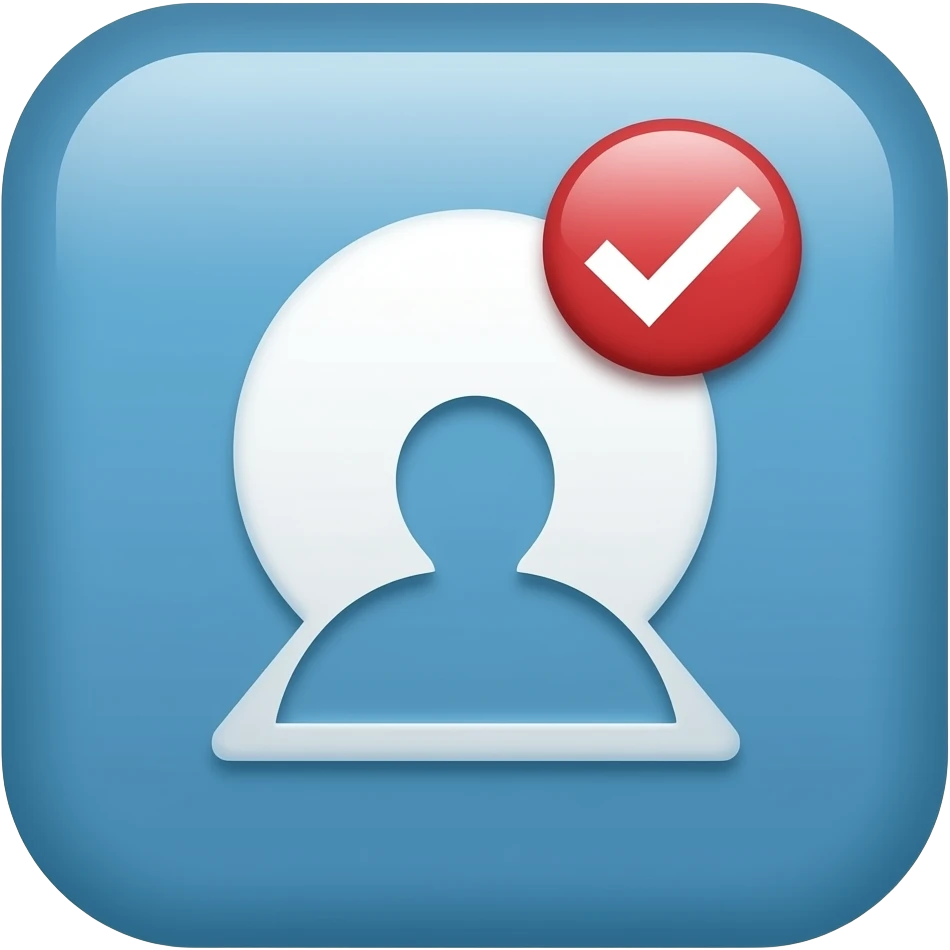 icono de contacto con notificacion emoji