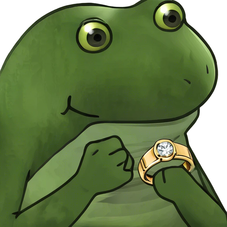 Realistic Cartier love ring  emoji