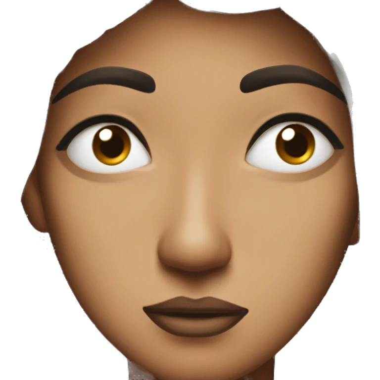 Bombastic side eye emoji