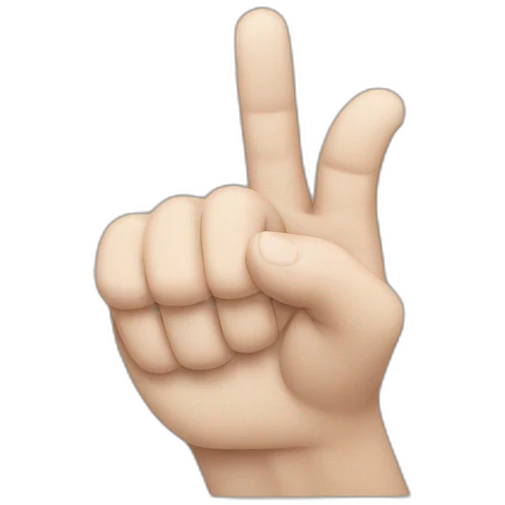 Pointing at you hand  emoji