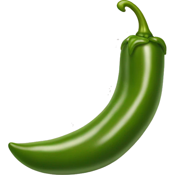 Green chile emoji