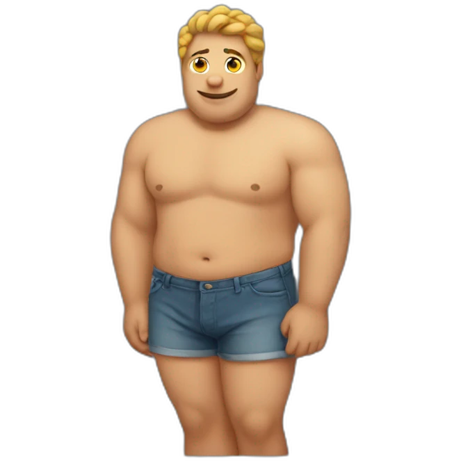 Thick body emoji