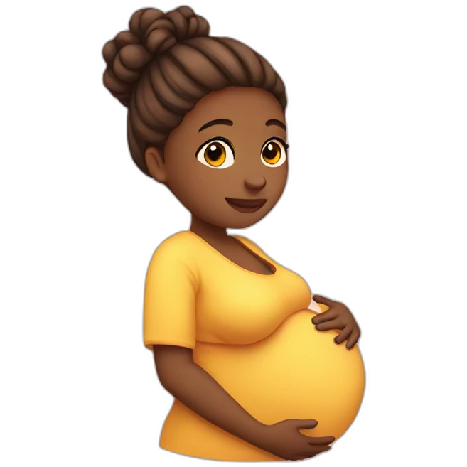 Pregnant emoji