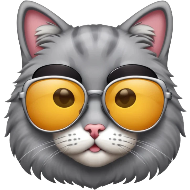 Cat wearing sunglasses emoji