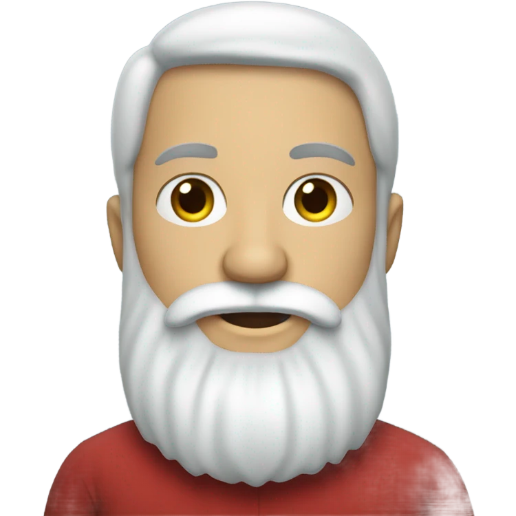 England Christmas bearded man emoji