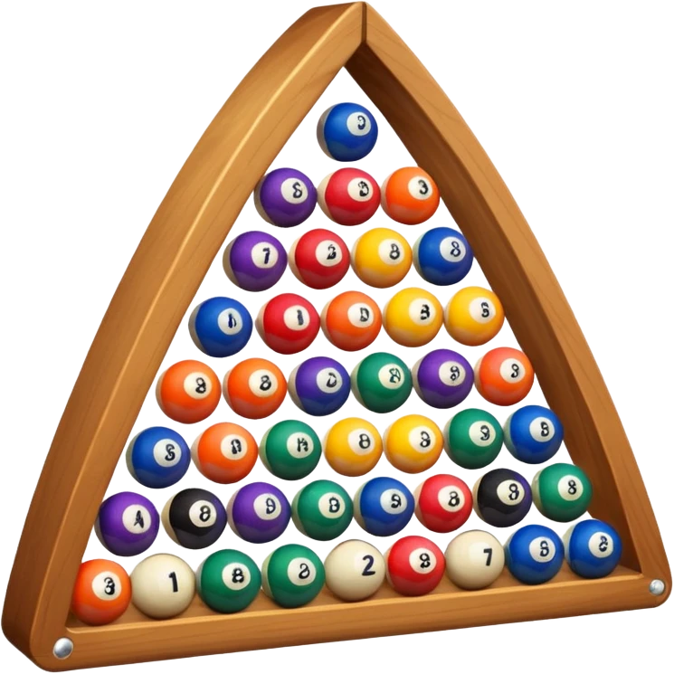 pool rack emoji