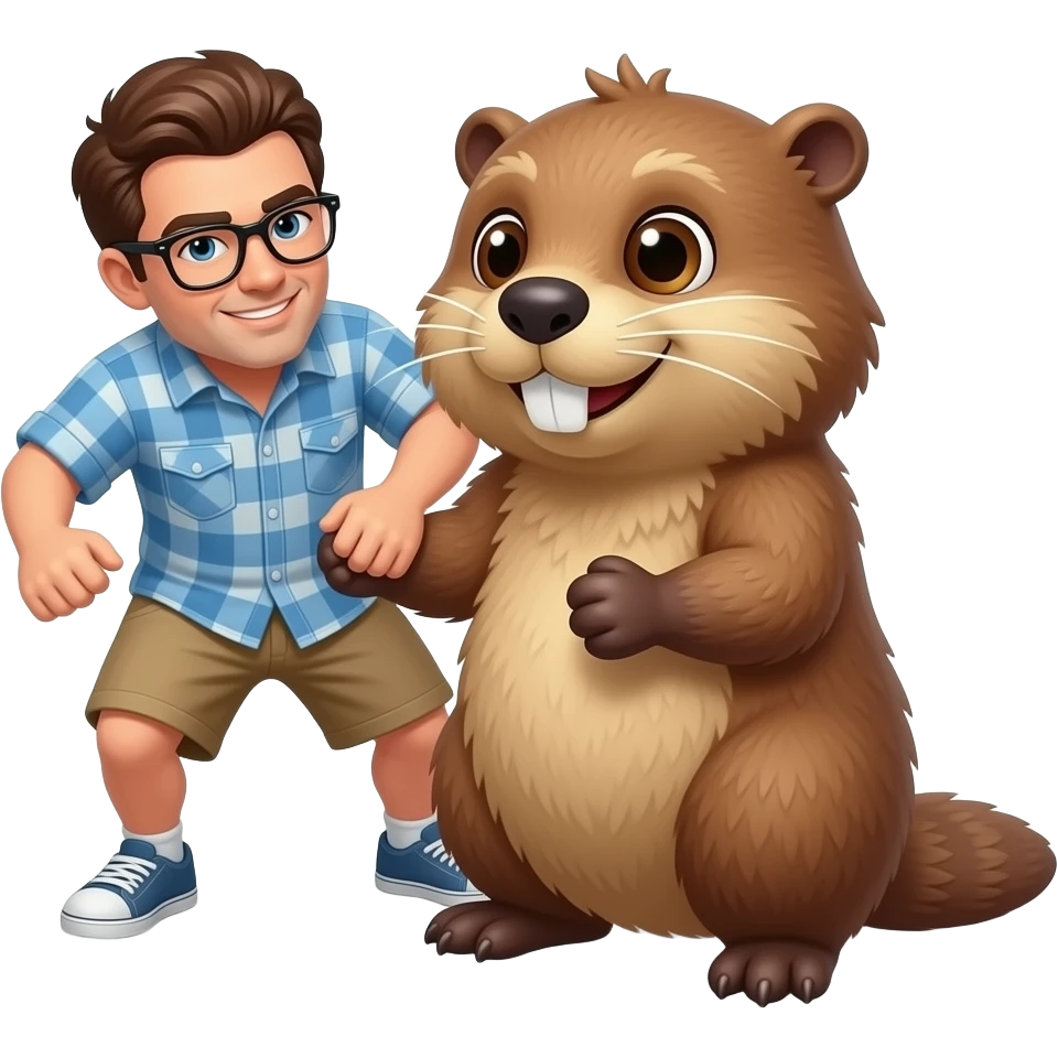 Punishing a beavers emoji