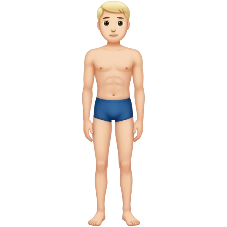 Man with 3 legs emoji