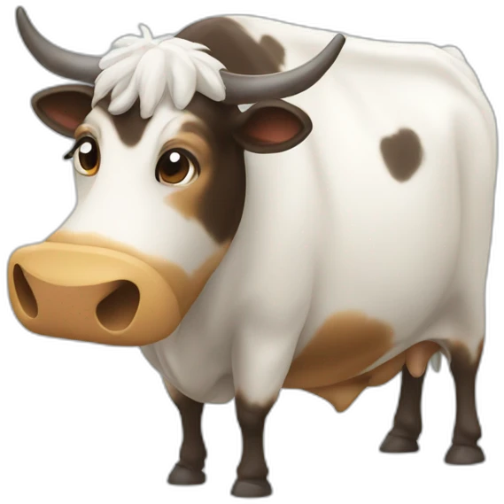 Vaca embarazada emoji