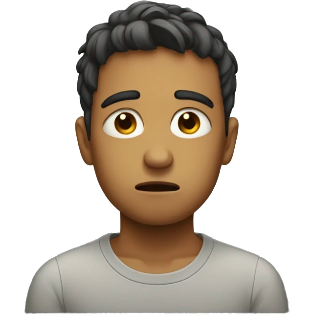 Sad boy emoji