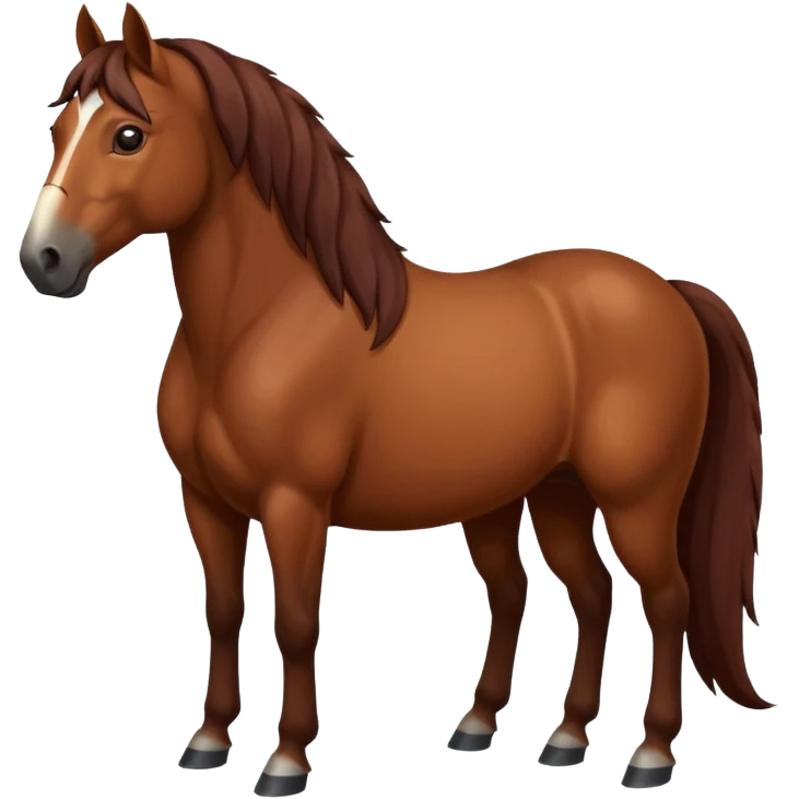 Western Cast horse emoji