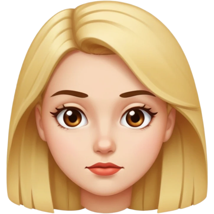 side eye baddie with sassy expression emoji