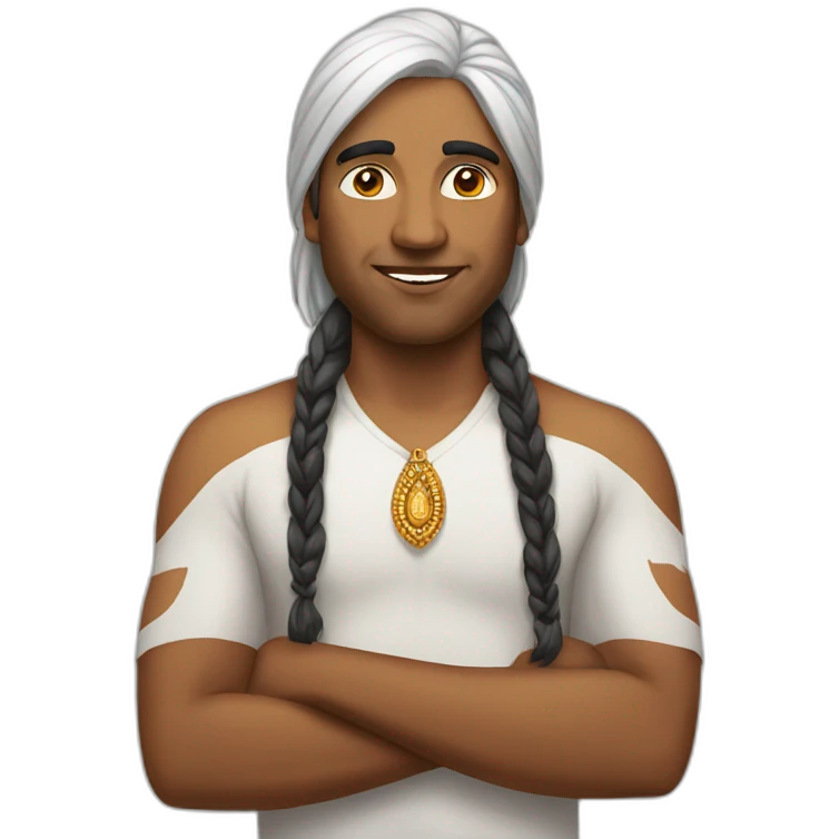 Indian in whitehouse emoji