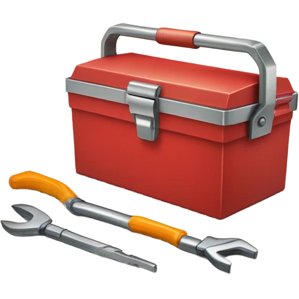 classic red toolbox emoji