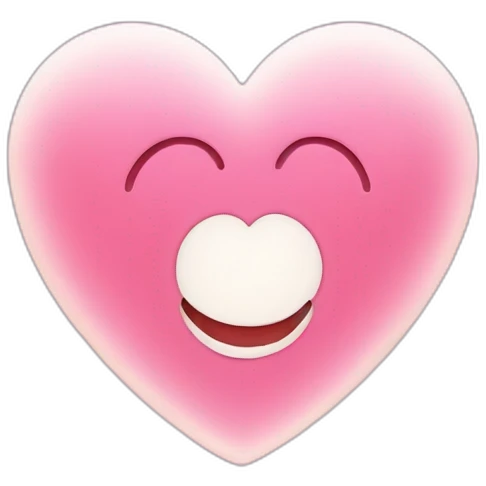 love heart and positive energy emoji