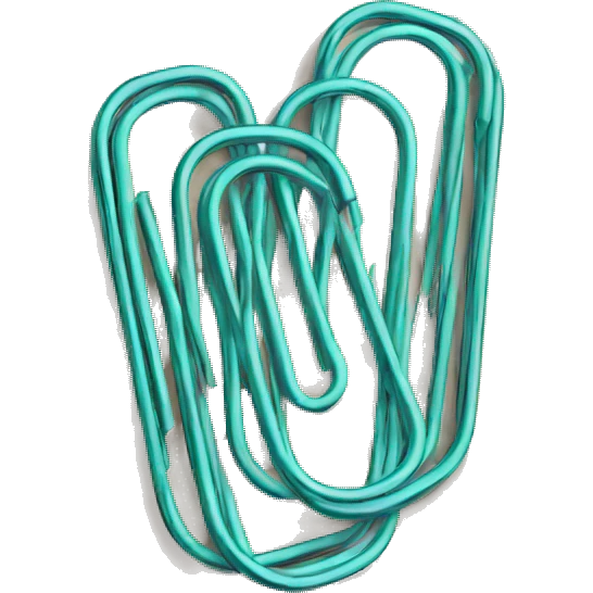 paper clips emoji