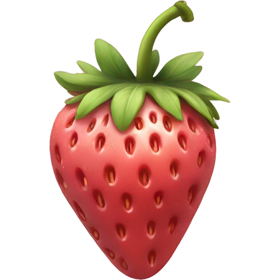 Strawberry light pink  emoji