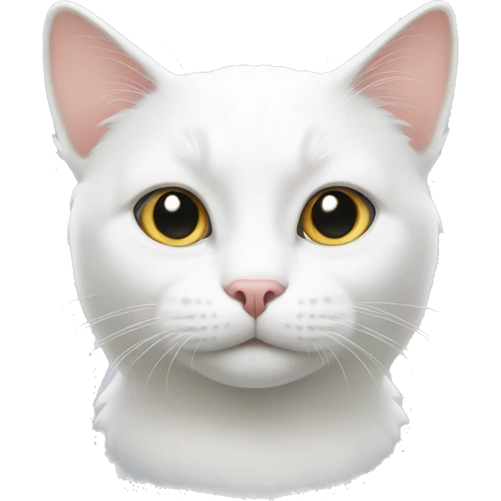 White cat emoji