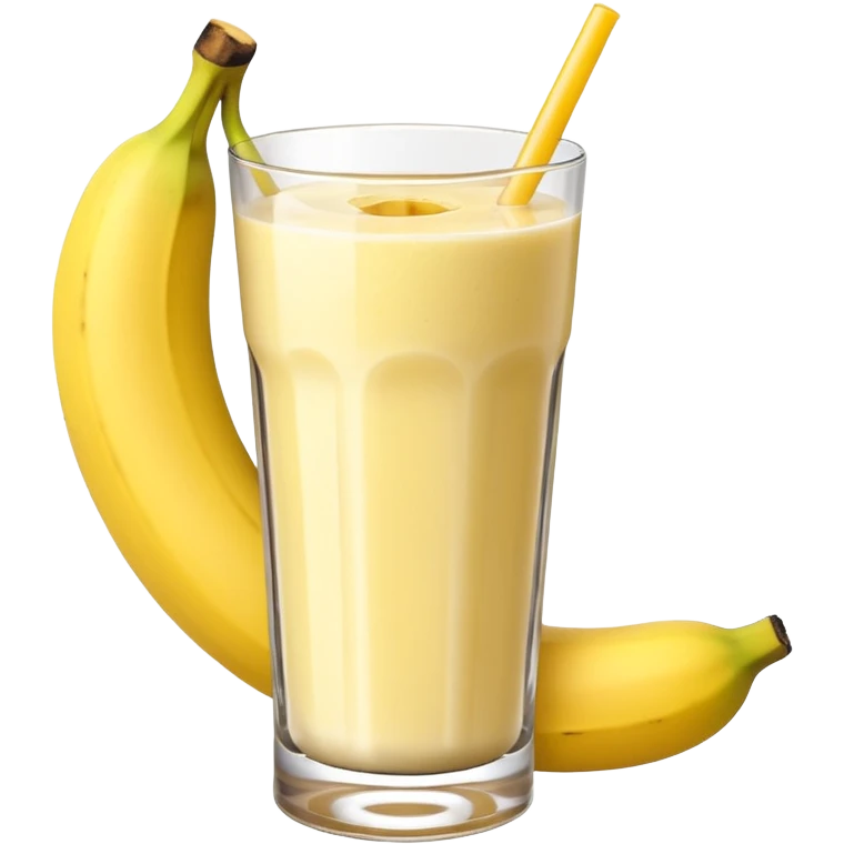 banana smoothie show emoji