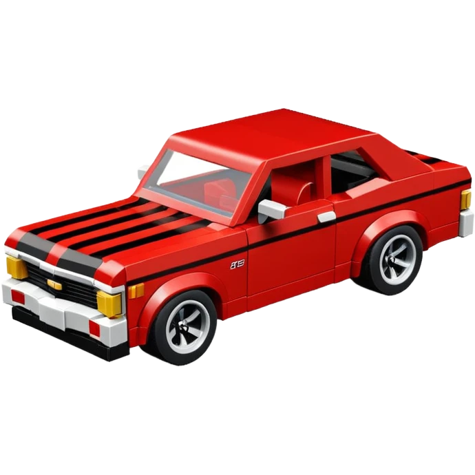 race-bred 1969 Chevy Nova SS Lego  emoji