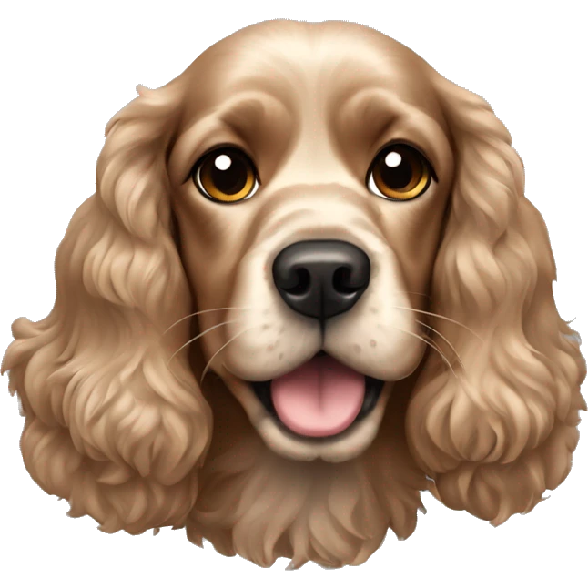 Cocker spaniel emoji