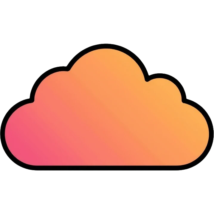 simple cloud emoji