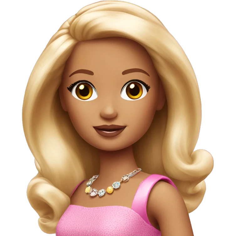 pretty barbie  emoji