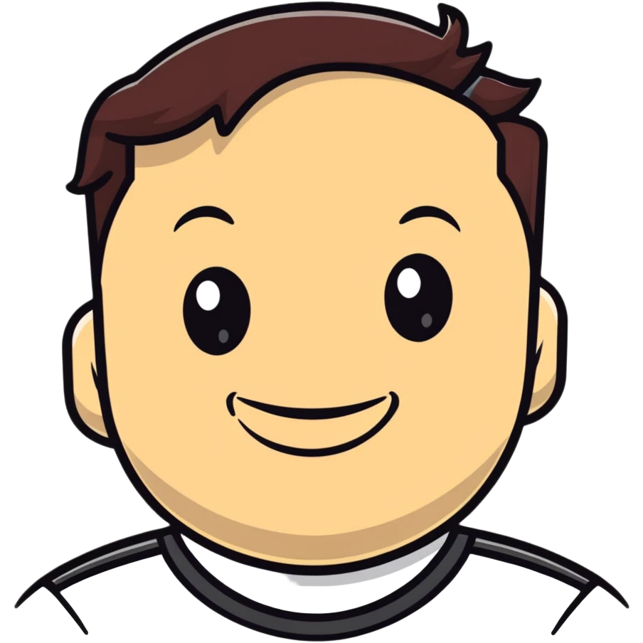 Elon Musk smiling cartoon emoji emoji