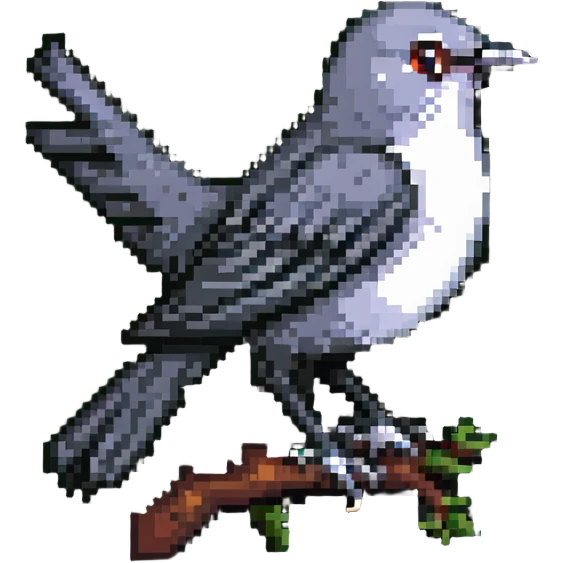 Nightingale bird emoji
