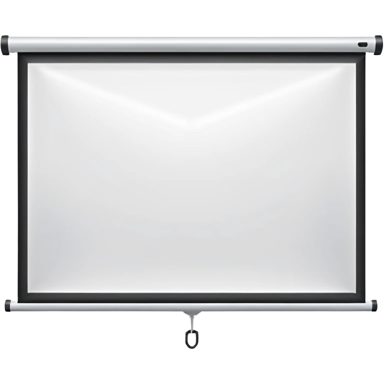 Projector screen emoji