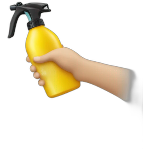 hands sprayer for garden emoji
