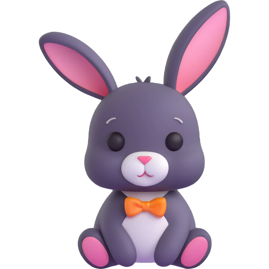 kind bunny emoji