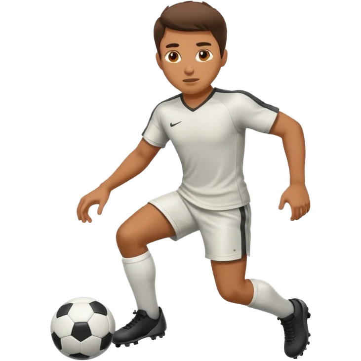 man playing  futboll emoji