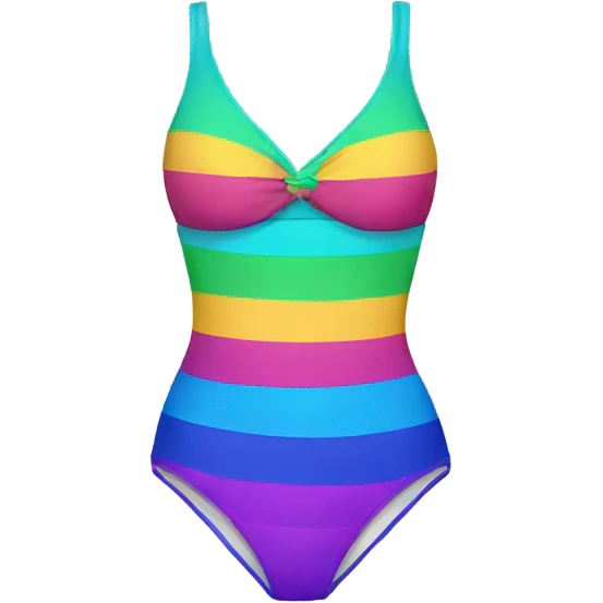colorful swimsuit emoji