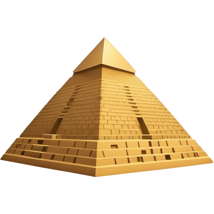 The Great Pyramid of Giza, no frame emoji