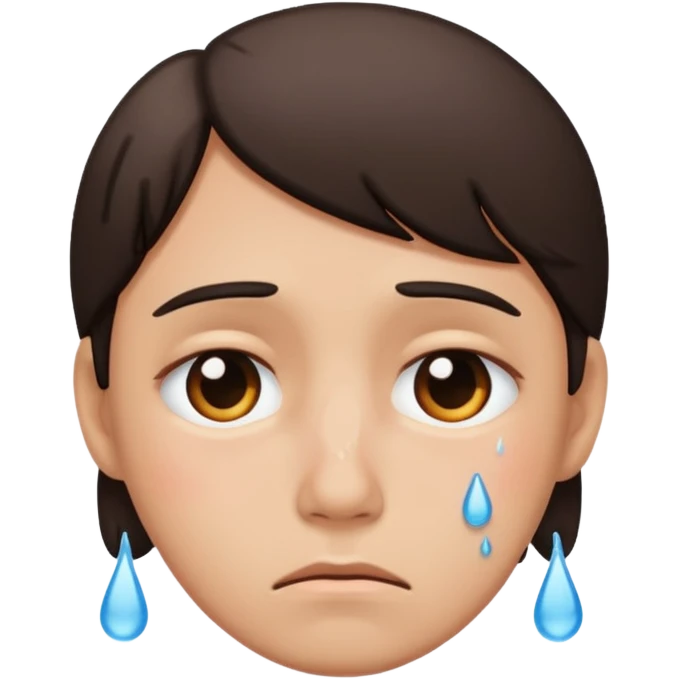 Sad emoji
