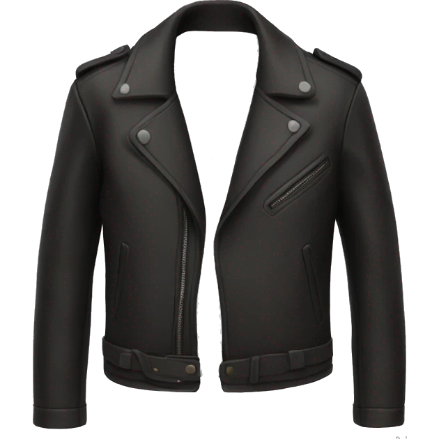 Leather jacket emoji