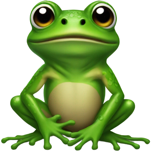 Puertorican frog emoji